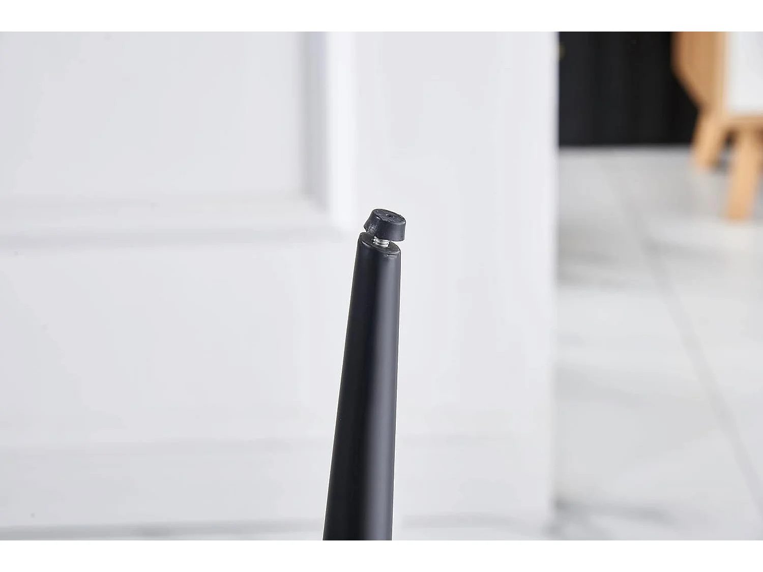 Lot de 2 Chaises en Velours Scandinaves avec Dossier et Accoudoirs Capitonnés, pour Bureau,Cuisine (2, Orange)