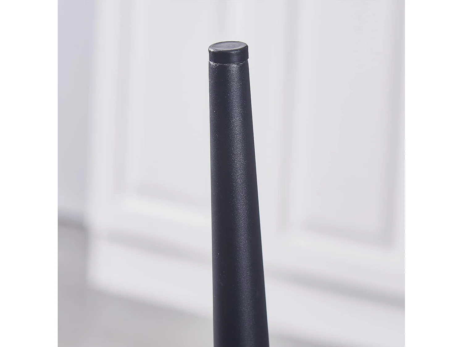 Lot de 4 Chaises Scandinaves en Velours Cadre en métal avec Dossier pour Salon, Cuisine, Salle à Manger (4, Gris)