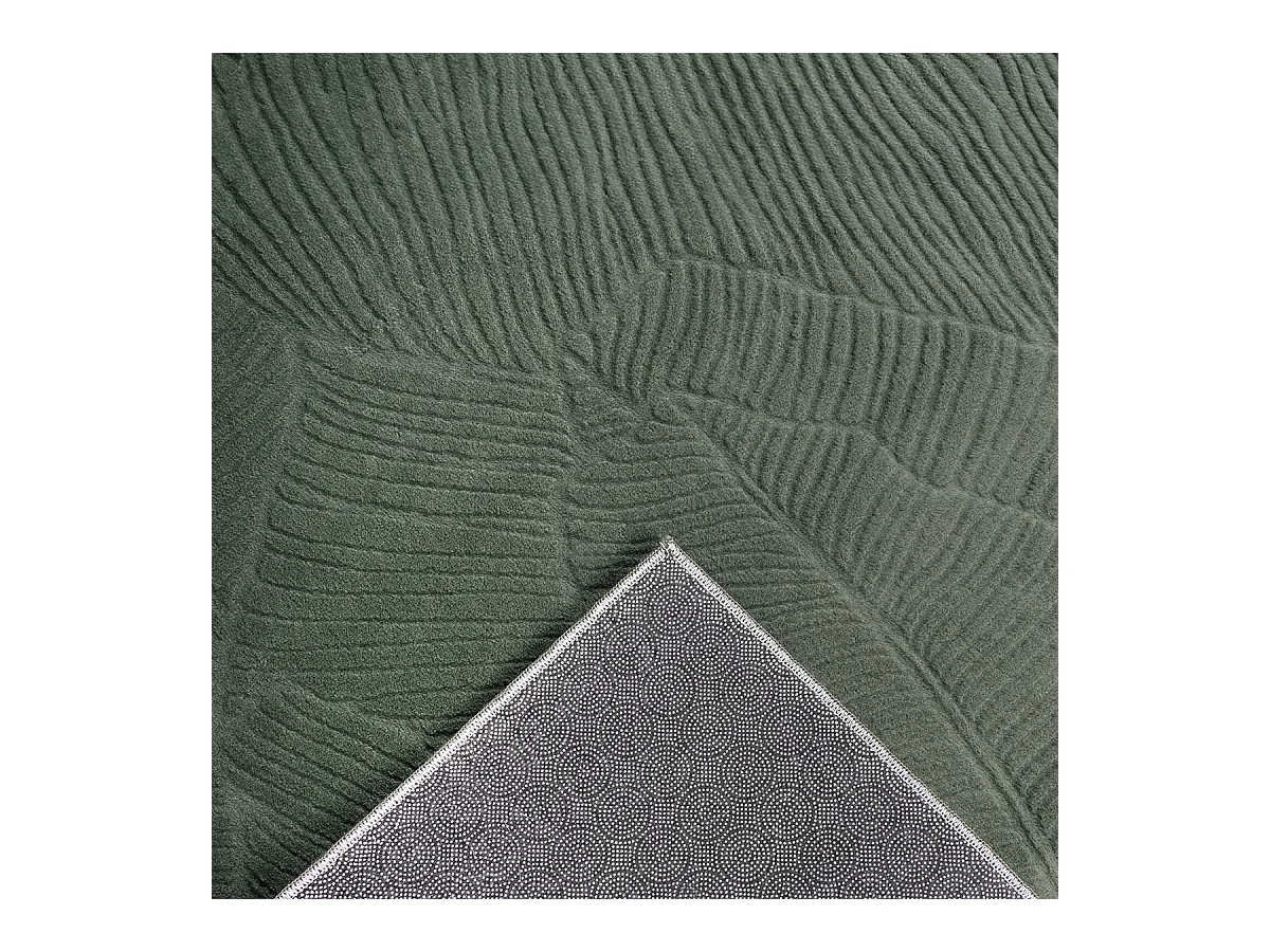 Tapis Rio salon antidérapant feuilles, Forêt, 200 x 280 cm
