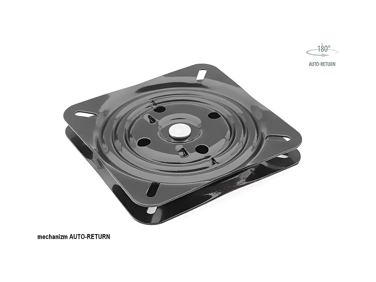 Stuhl Marlo/Samtstoffbezug/Auto-Return-Funktion /180 Grad drehbar/Beige