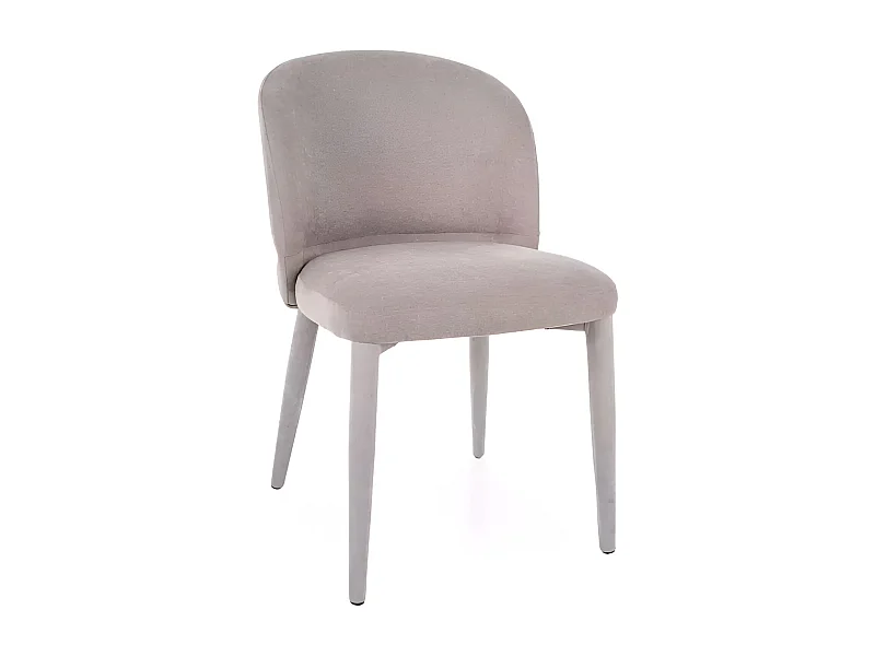 Sedia Tino/rivestimento in tessuto/beige