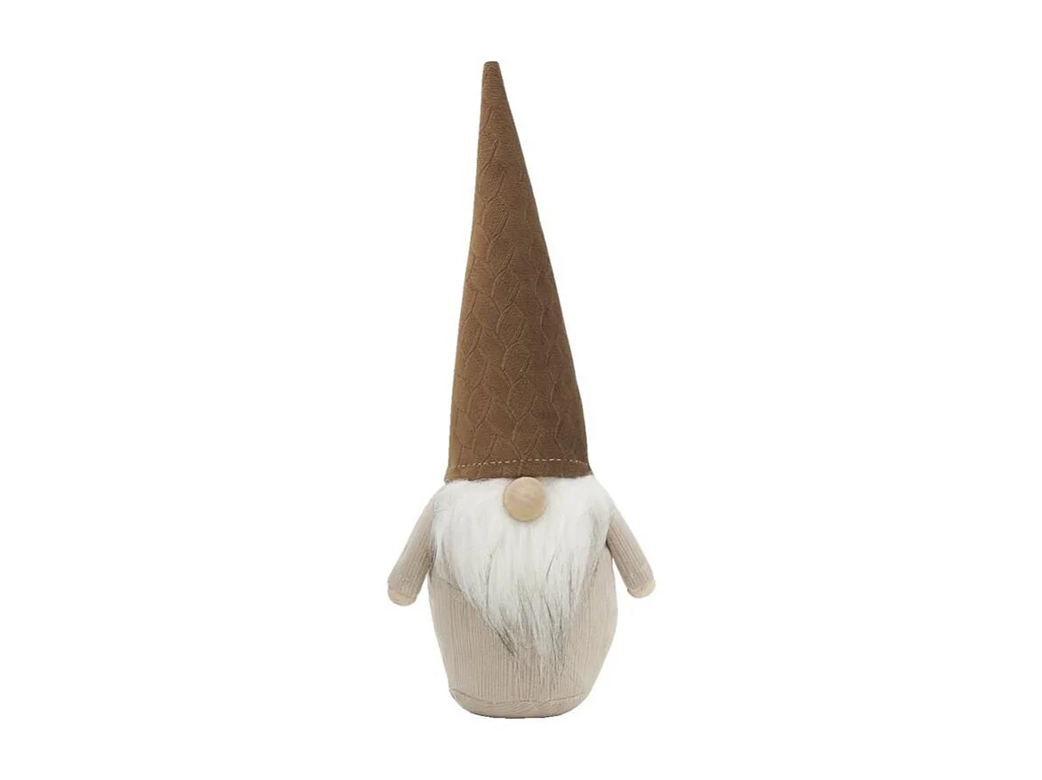 Gnomes en tissu 2 coloris assortis Lot de 2