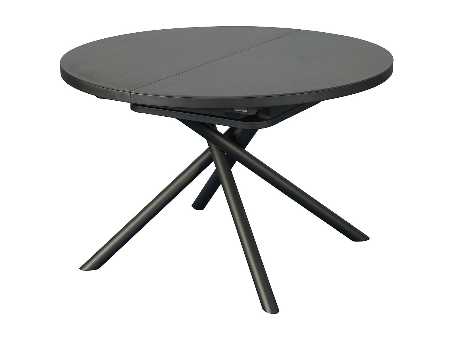 Ausziehbarer Esstisch für 4–6 Personen aus Keramik, MDF & Metall – Braune & günstig online kaufen