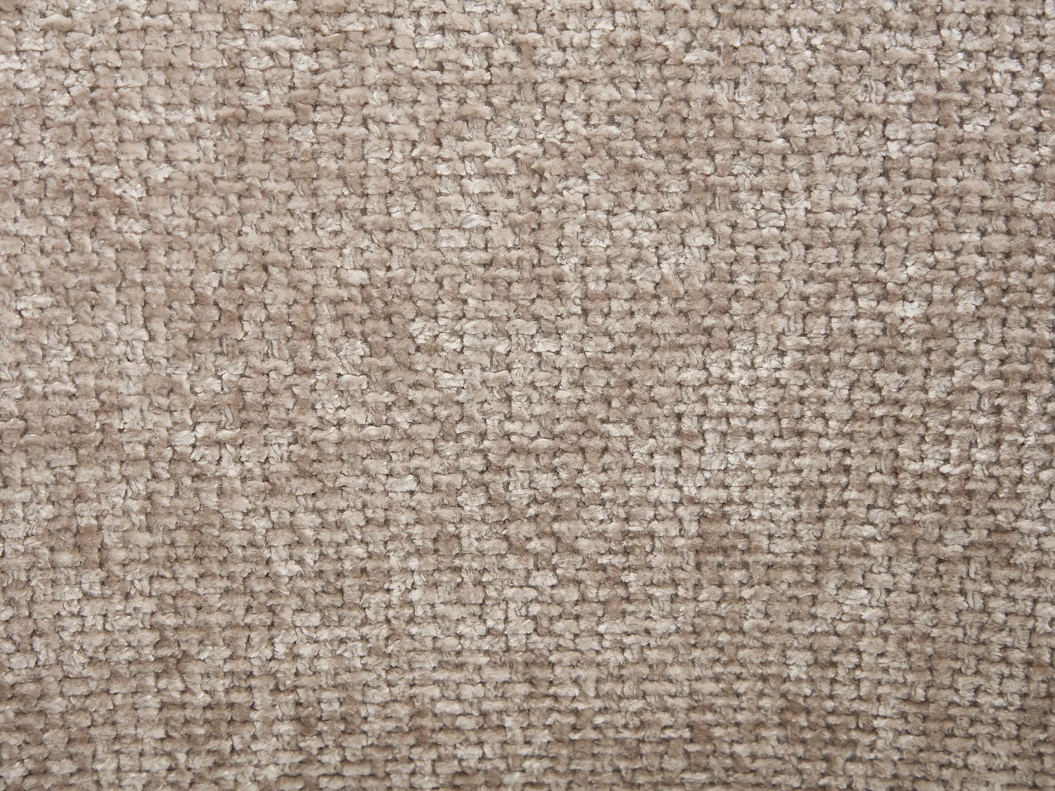 Lot de 2 tabourets de bar en tissu texturé et bois d'hévéa noir - Taupe - YELAZ