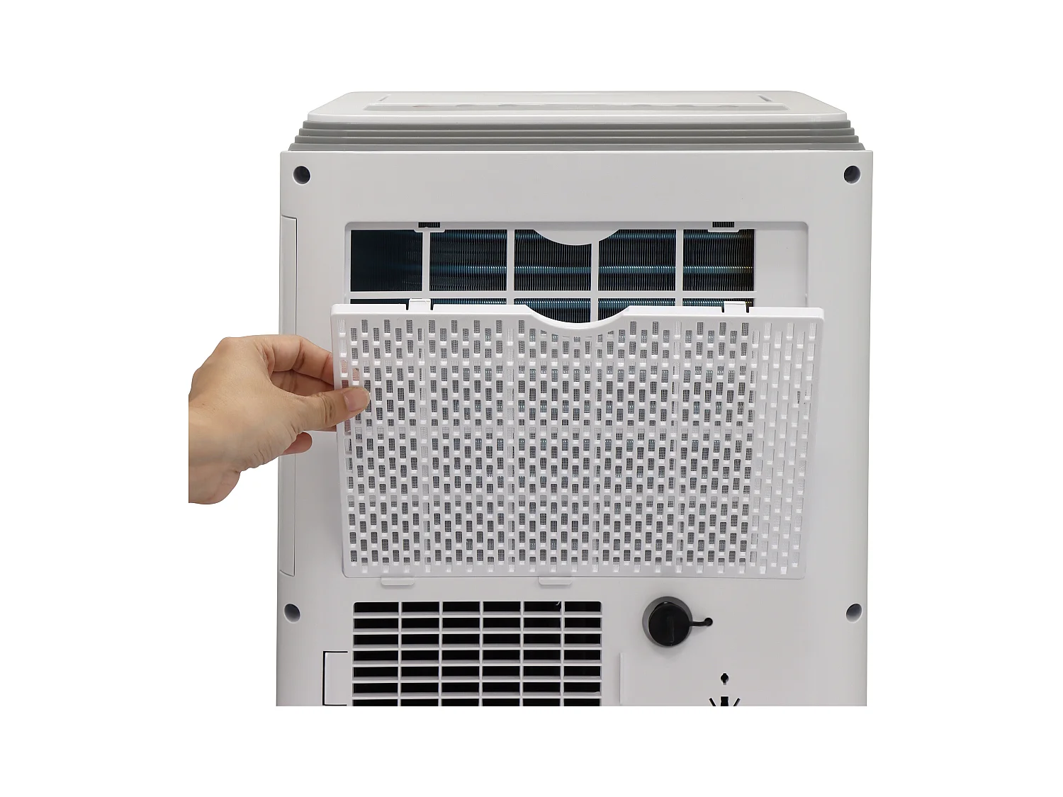 Climatiseur mobile 2 en 1 fonction déshumidificateur - Blanc - CODILAM