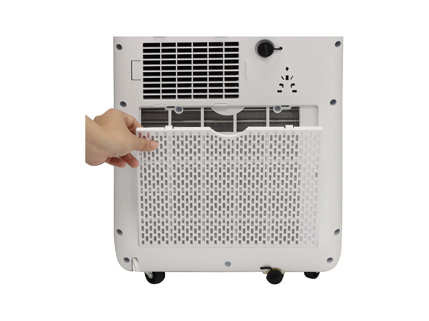 Climatiseur mobile 2 en 1 fonction déshumidificateur - Blanc - CODILAM