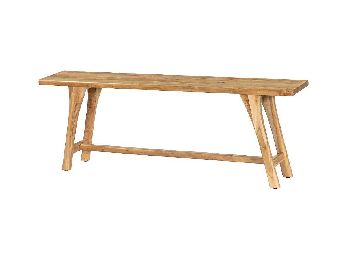 Banc en bois d'acacia massif Orane