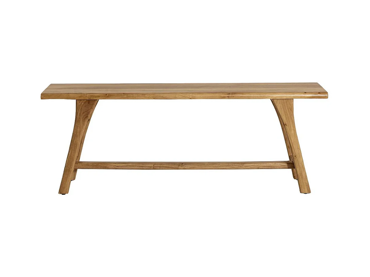 Banc en bois d'acacia massif Orane