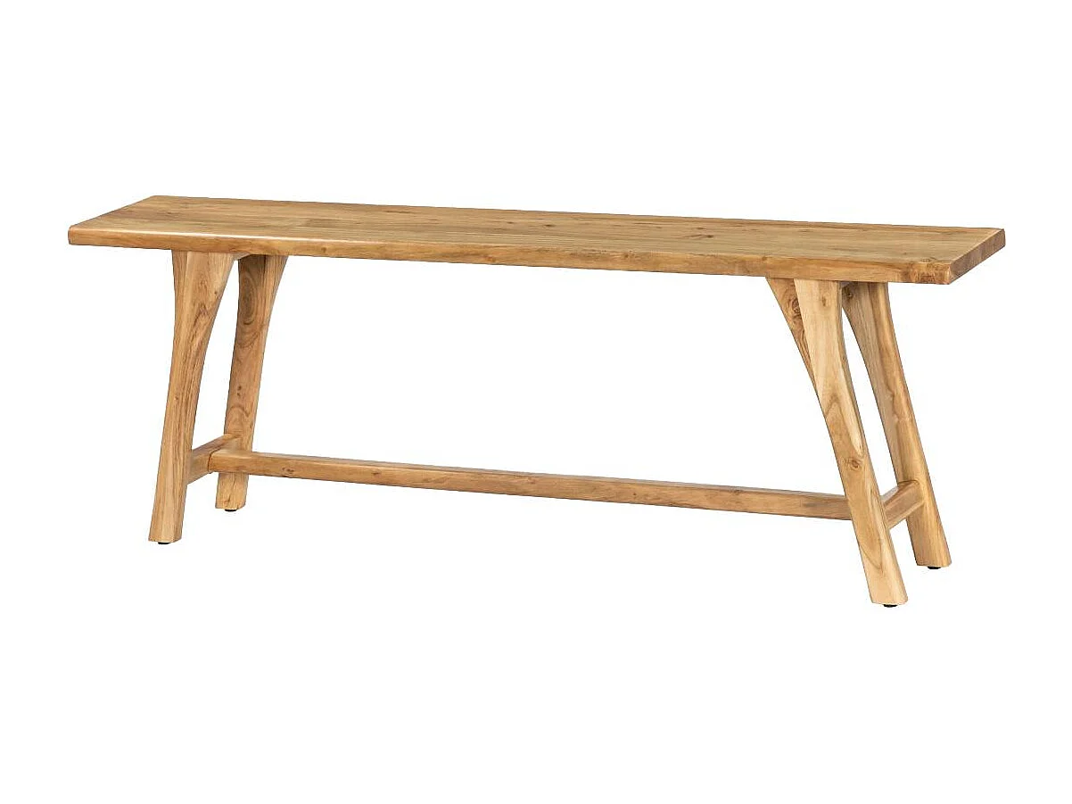 Banc en bois d'acacia massif Orane