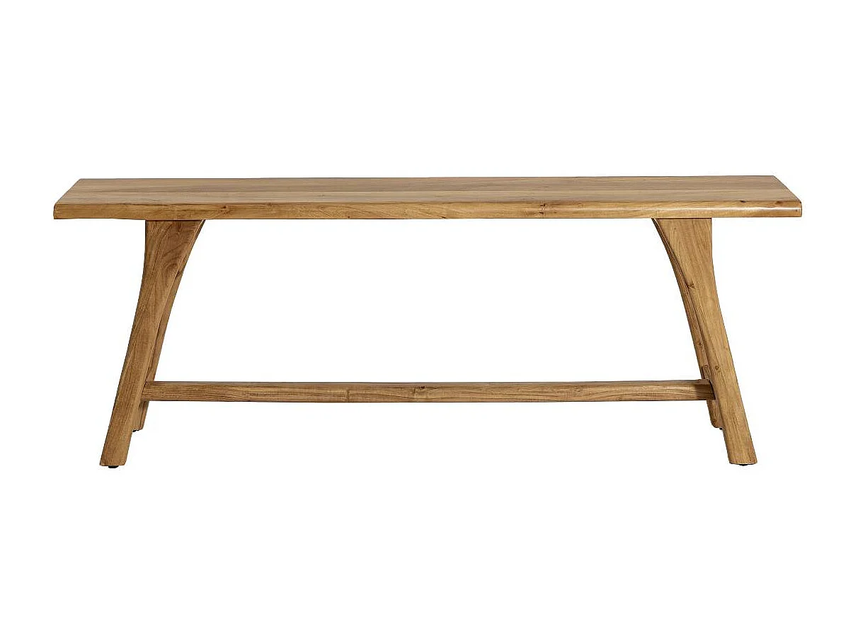 Banc en bois d'acacia massif Orane