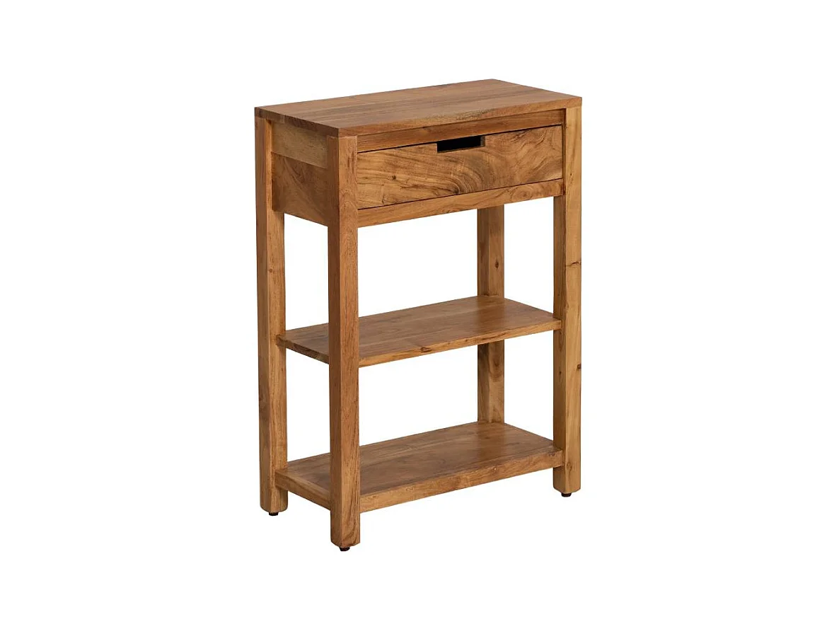 Console avec tiroir en bois d'acacia Orane