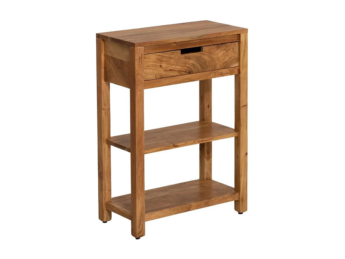 Console avec tiroir en bois d'acacia Orane