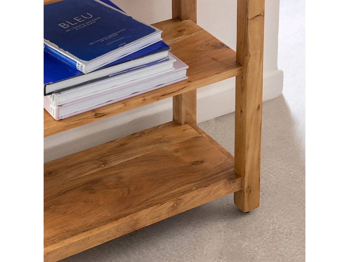Console avec tiroir en bois d'acacia Orane