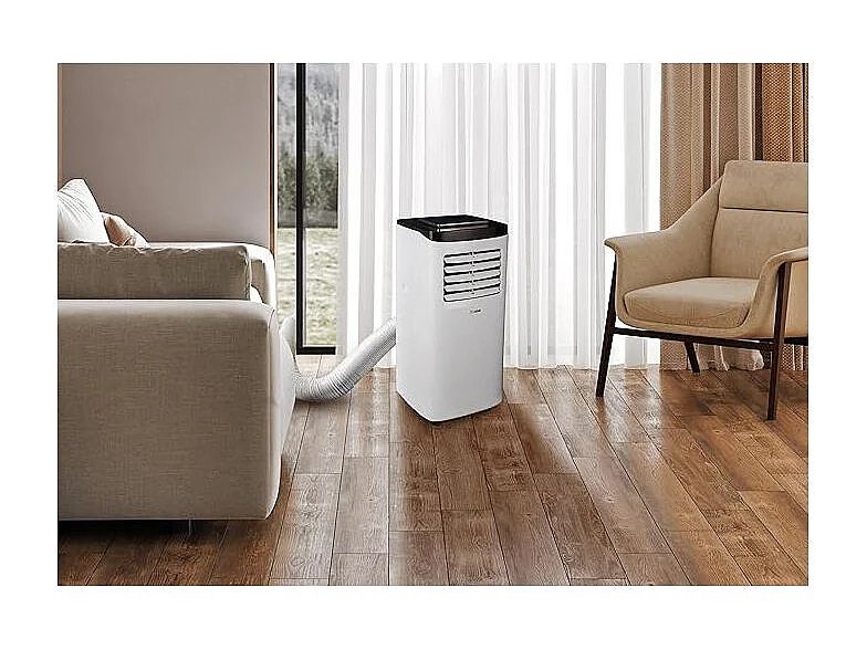 Climatiseur mobile 7000 BTU - 2000W - avec système à auto-évaporation