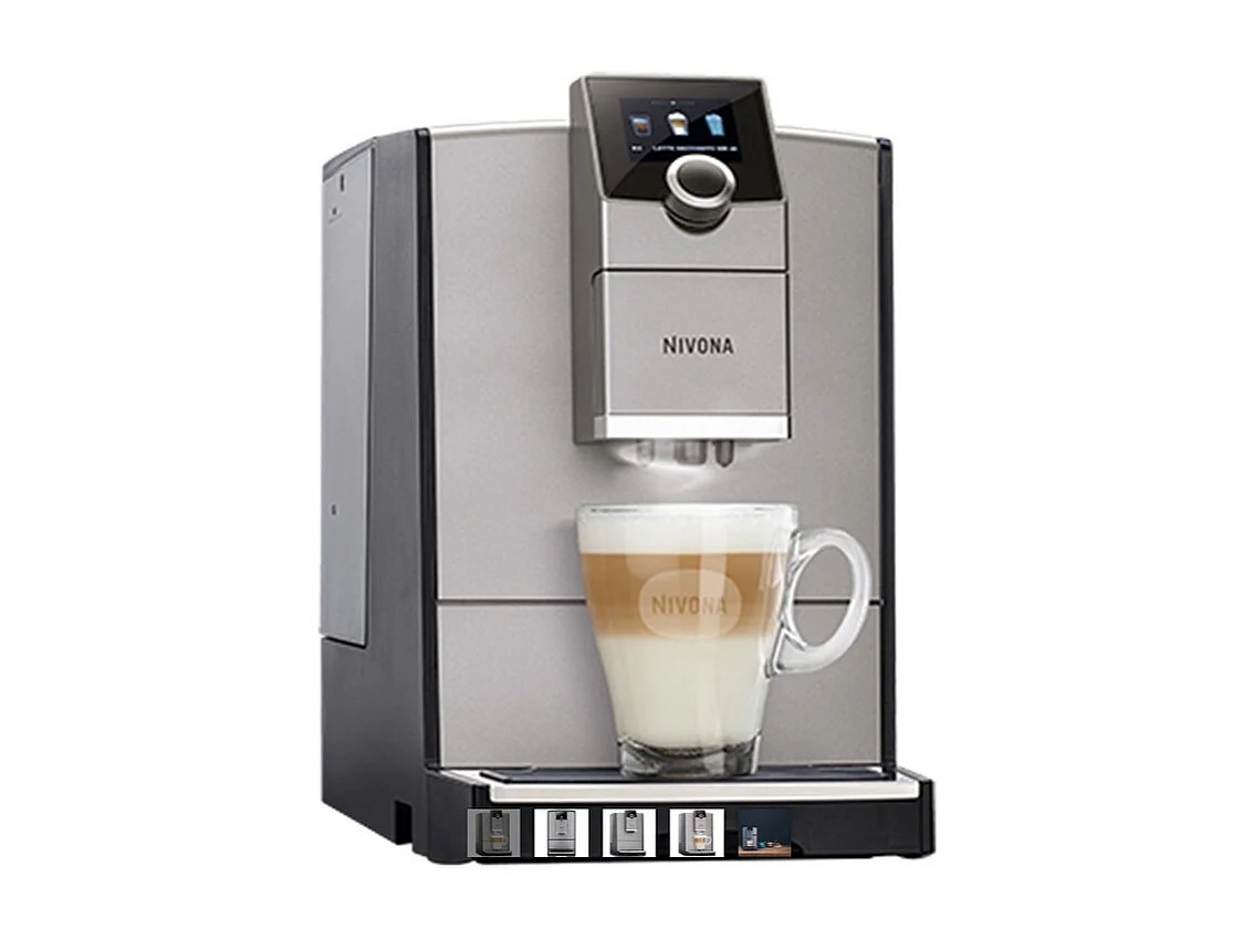Nivona Robot café 15 bars titane/chrome - NICR795