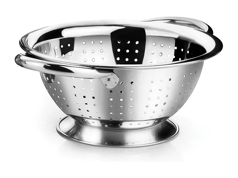 Passoire avec anses inox 24 cm