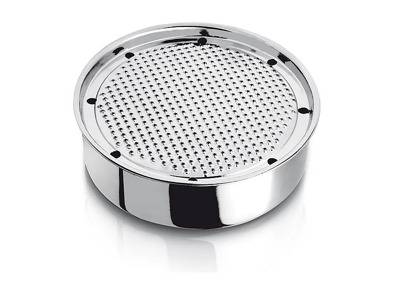 Râpe avec bac inox 19 cm