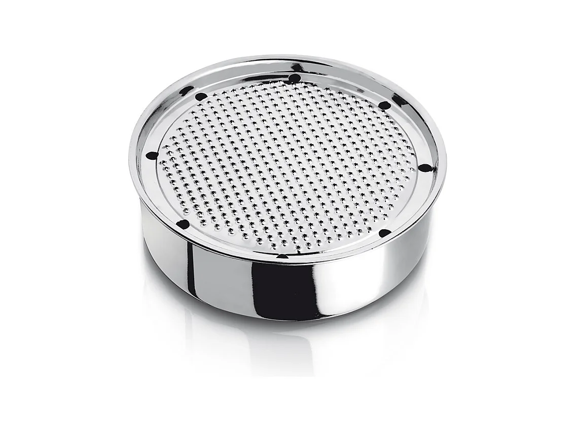 Râpe avec bac inox 19 cm