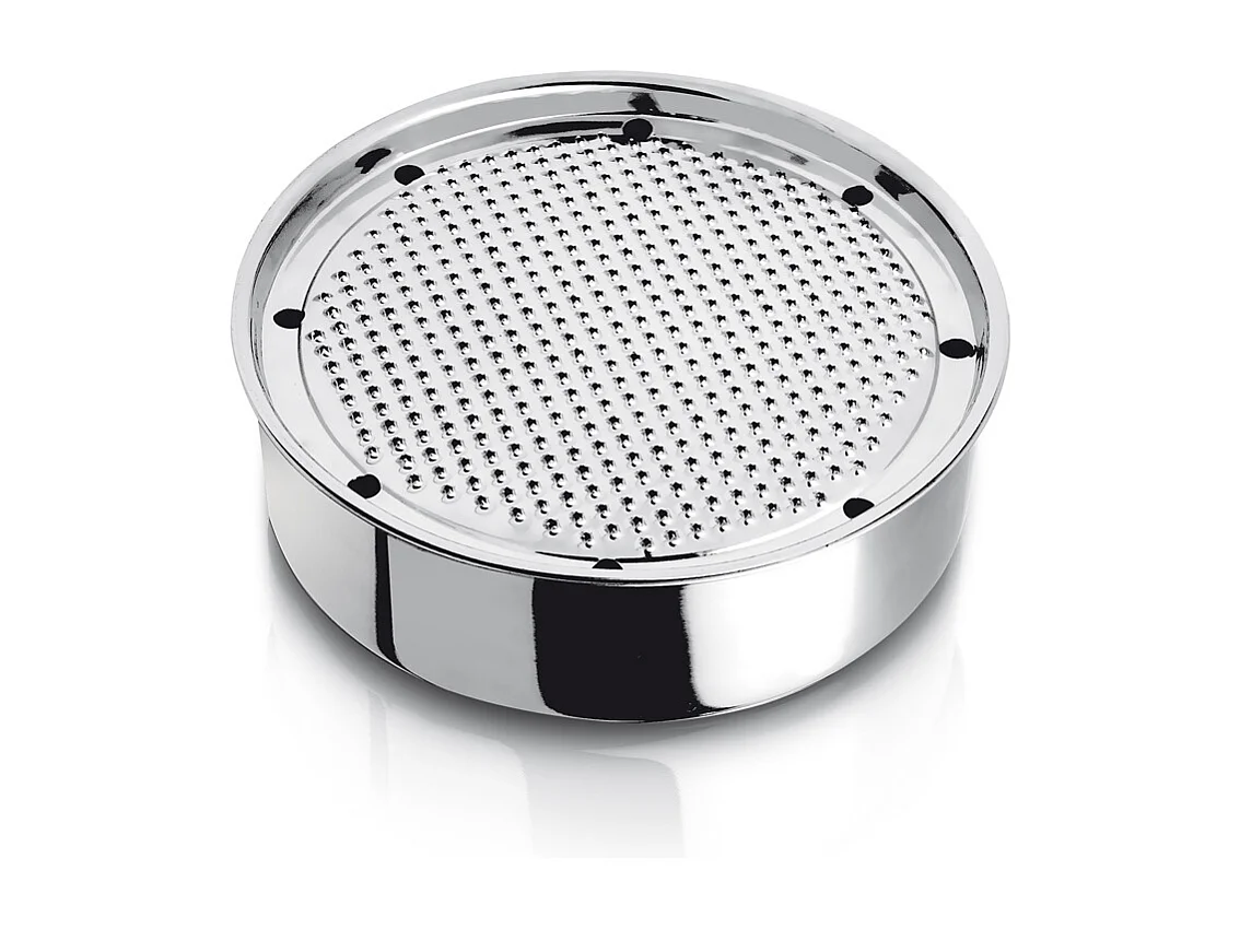 Râpe avec bac inox 19 cm