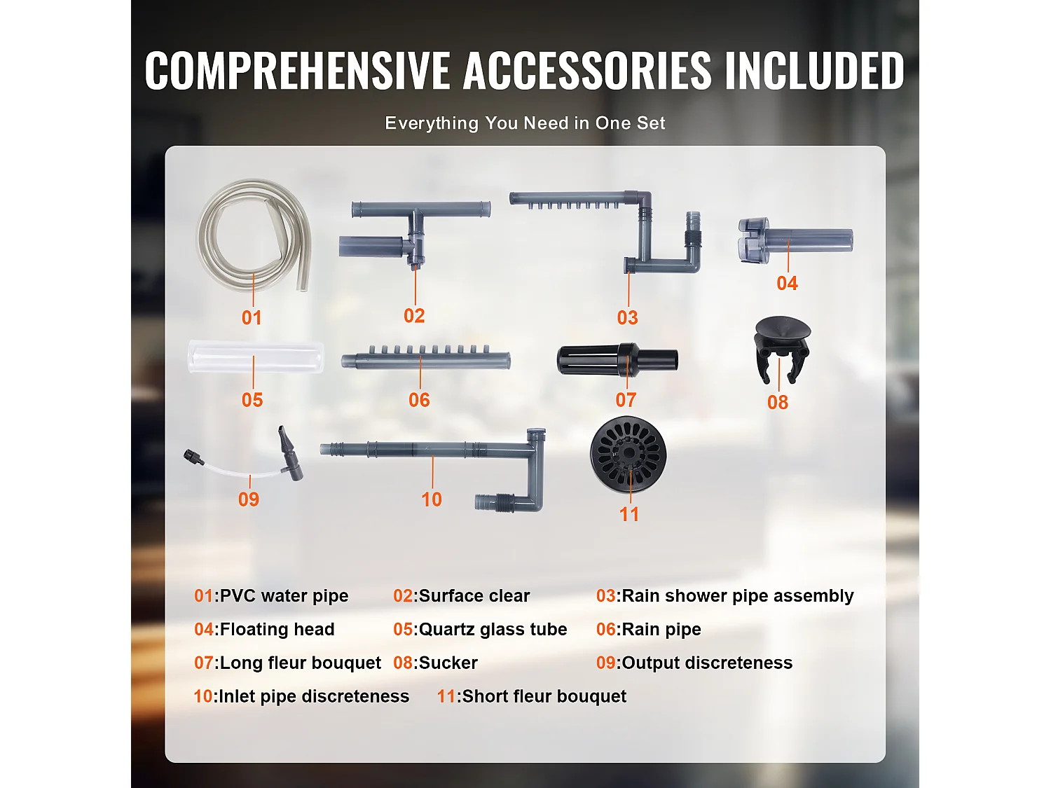 Filtre SucceBuy Filtre à Cartouche pour Aquarium de 235 Gallons, Lampe UV de 25 W, Aquarium Silencieux