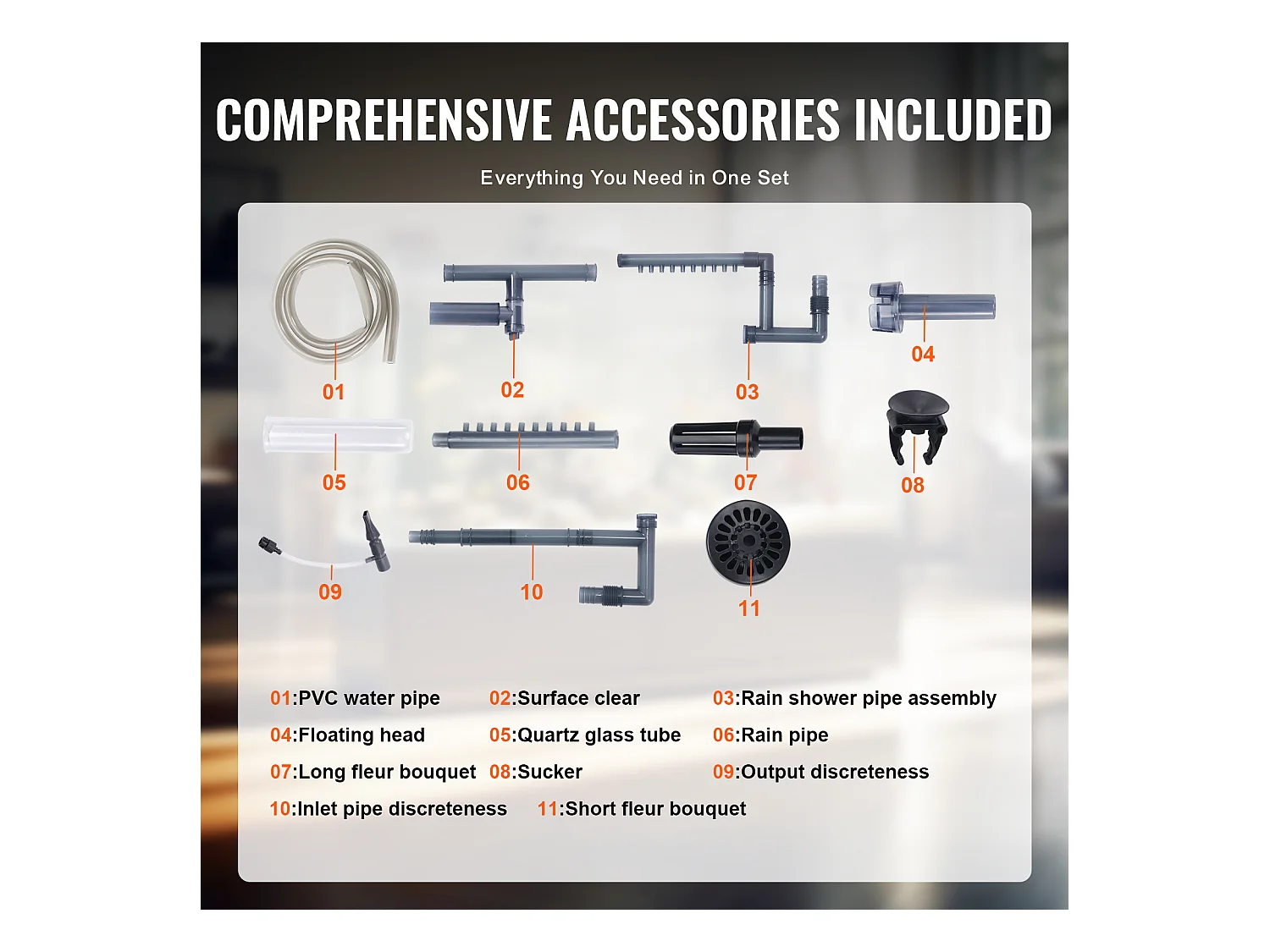 Filtre SucceBuy D'aquarium  75 Gallons 11 W UV Silencieux pour Aquarium