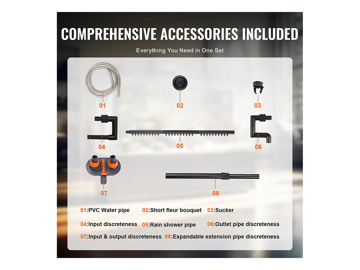 Filtre SucceBuy Filtre à Cartouche pour Aquarium de 30 Gallons, Lampe UV 8 W, Aquarium Silencieux