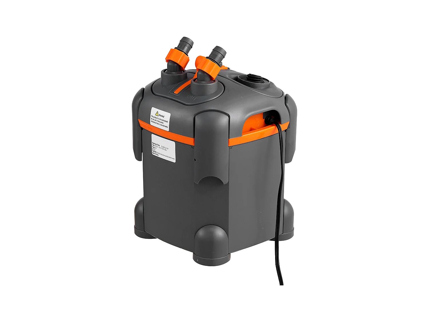 Filtre SucceBuy Filtre à Cartouche pour Aquarium de 30 Gallons, Lampe UV 8 W, Aquarium Silencieux