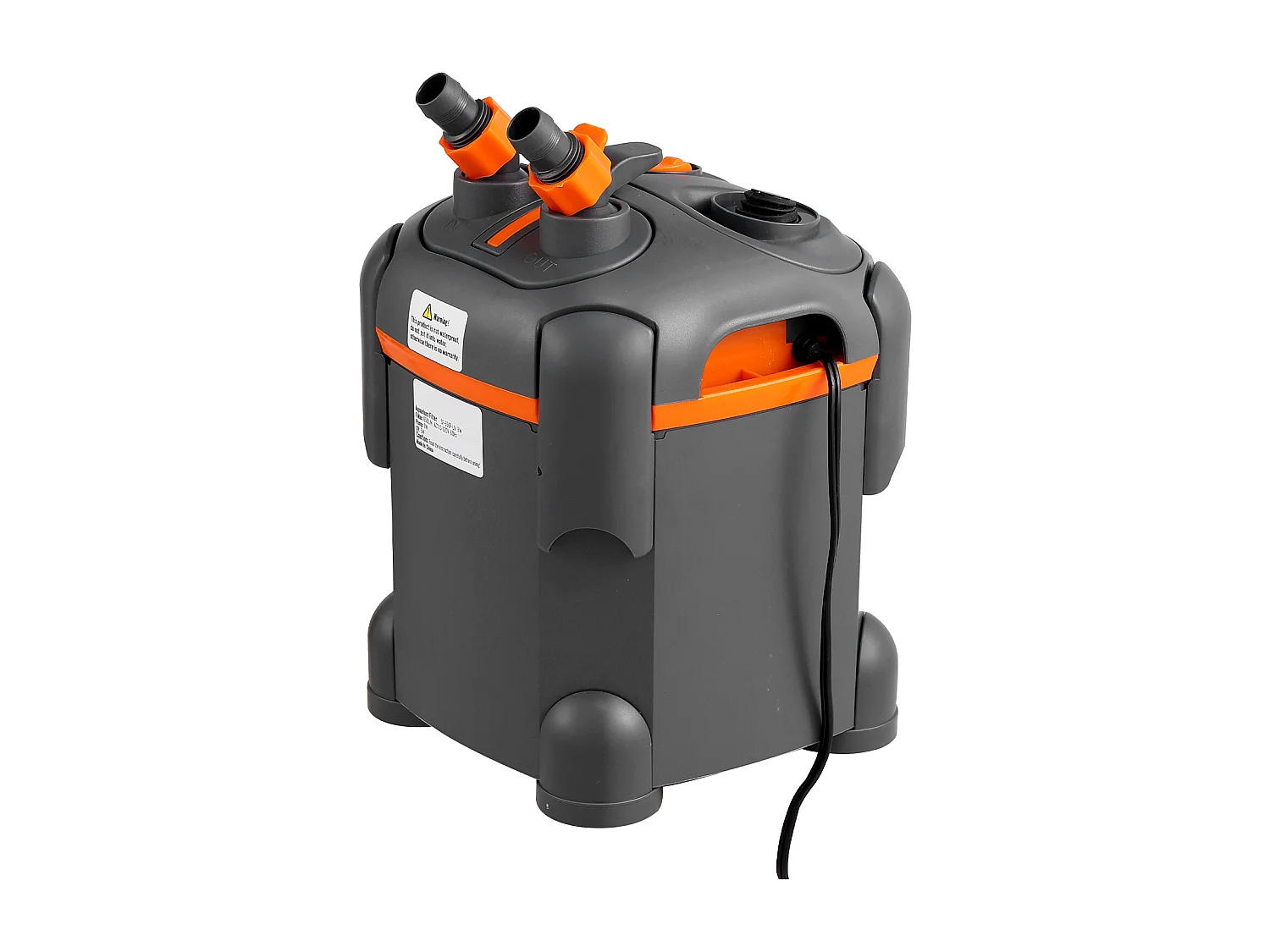 Filtre SucceBuy Filtre à Cartouche pour Aquarium de 30 Gallons, Lampe UV 8 W, Aquarium Silencieux