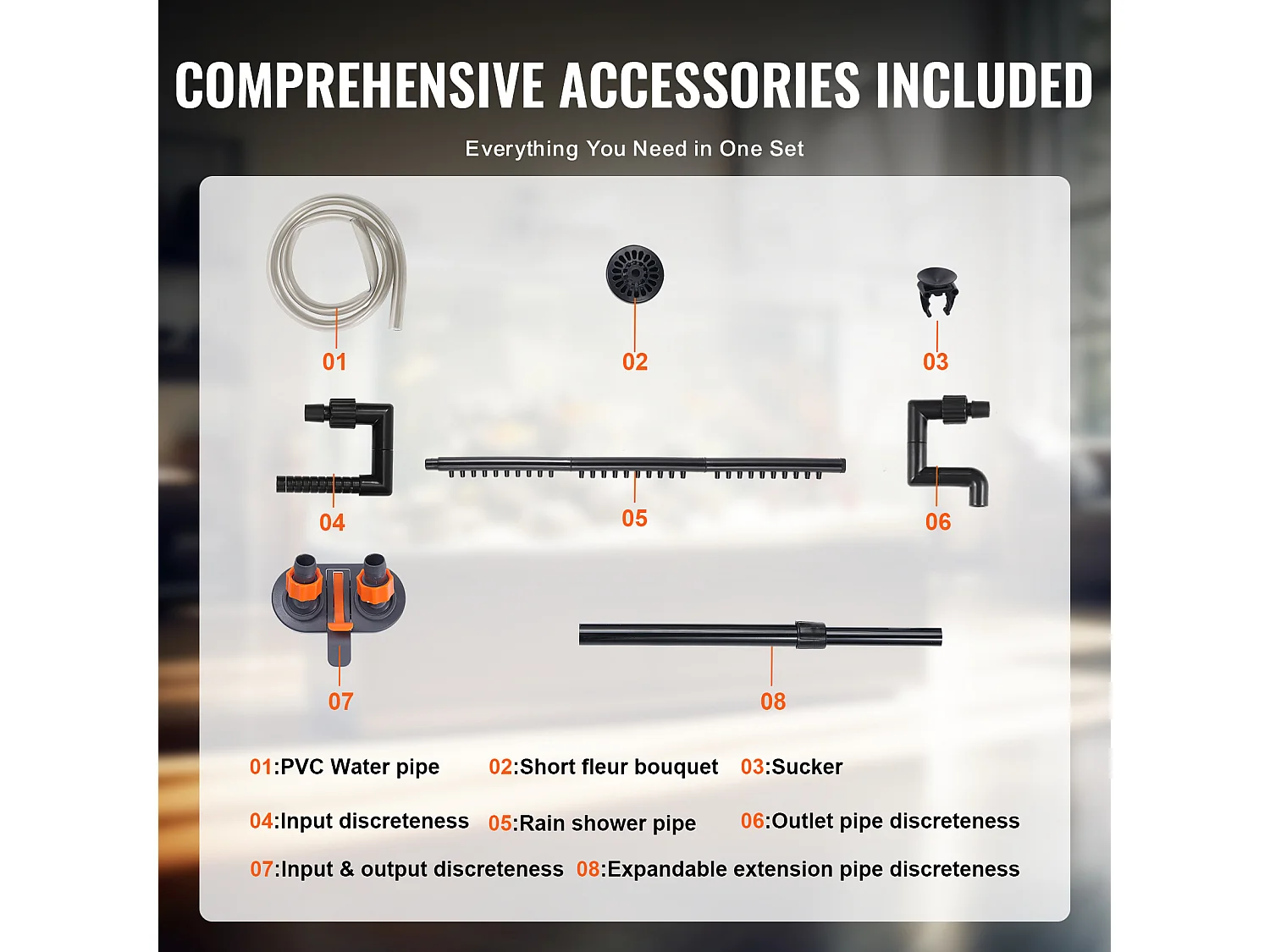 Filtre SucceBuy Filtre à Cartouche pour Aquarium de 30 Gallons, Lampe UV 8 W, Aquarium Silencieux