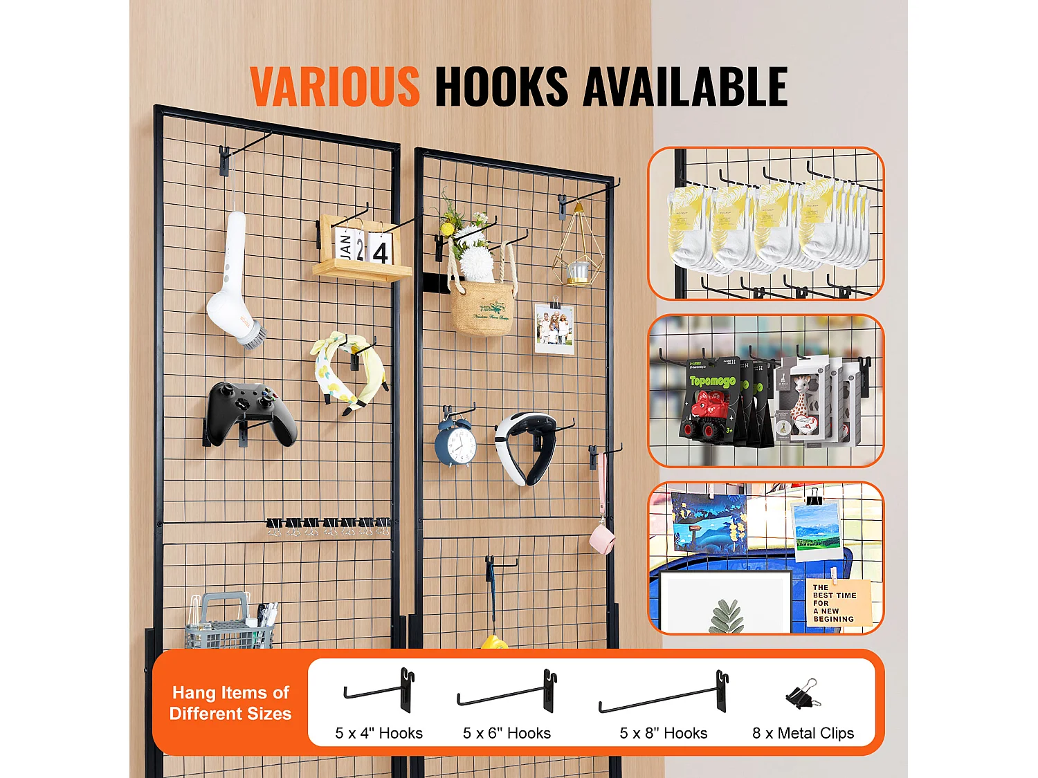 Gaaswandtoren SucceBuy 61x170,7 cm, 2-pack, Displayrekken