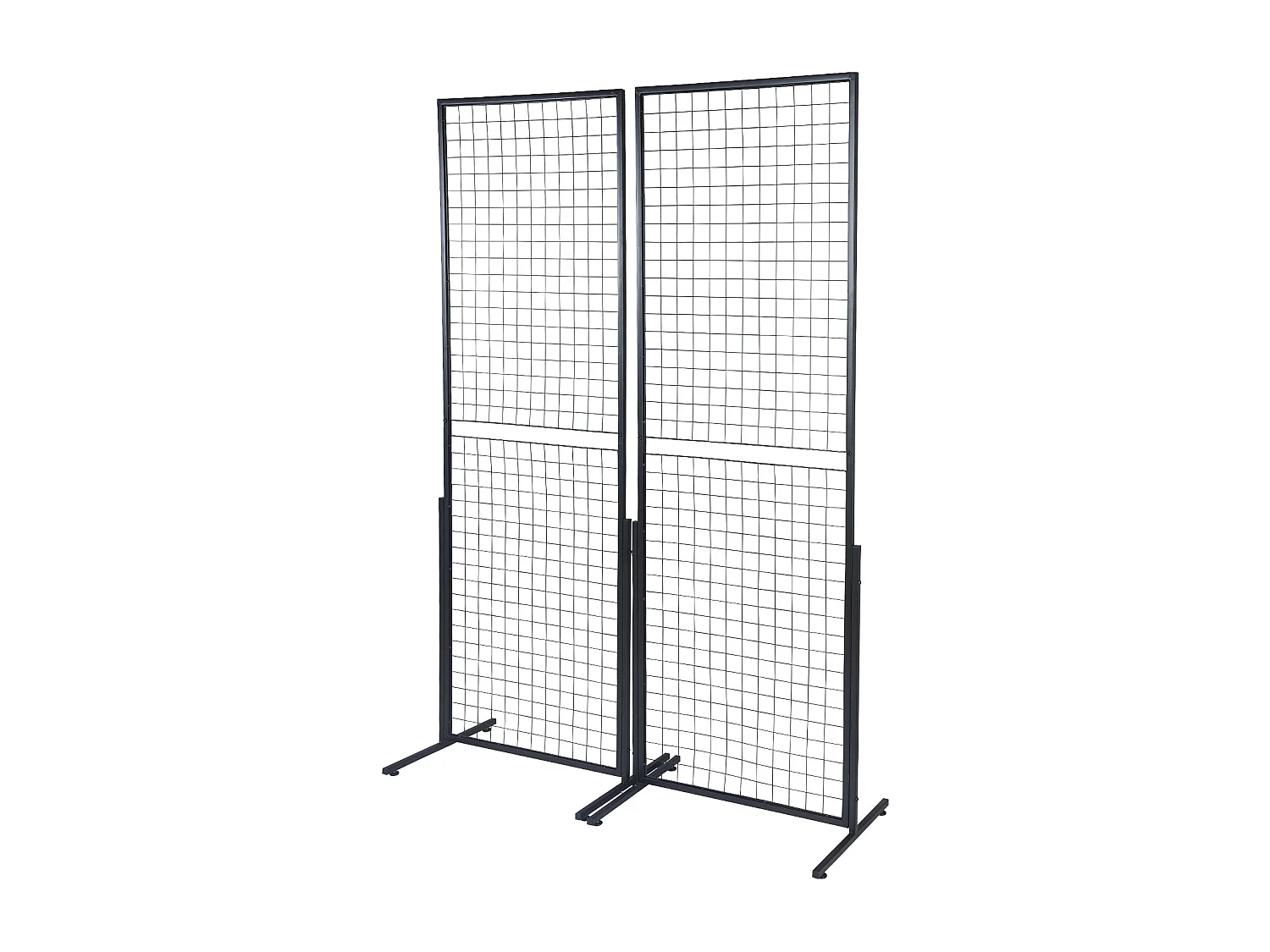 Gaaswandtoren SucceBuy 61x170,7 cm, 2-pack, Displayrekken