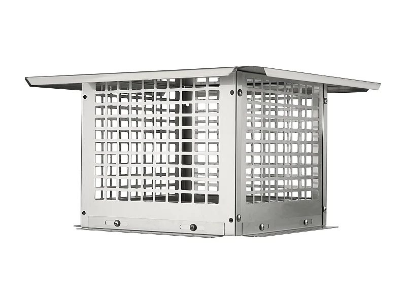 Chimenea SucceBuy Tampa de Chimenea 30.5 X 30.5 CM, Tampa de Conduto em Aço Inoxidável 304, Malha