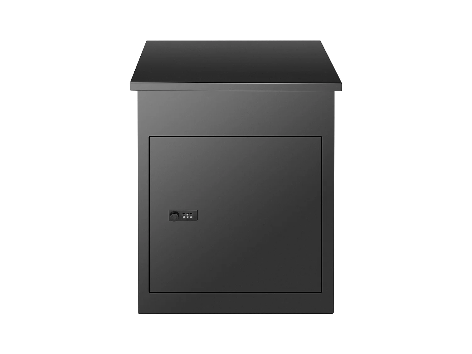 Boite à Colis, SucceBuy Boîtes Aux Lettres Extérieures 44x35x58.3 CM, Acier Galvanisé, Serrure Codée