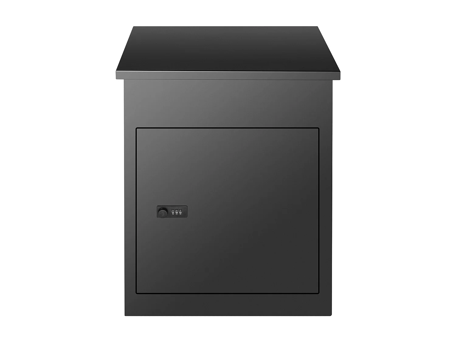 Boite à Colis, SucceBuy Boîtes Aux Lettres Extérieures 44x35x58.3 CM, Acier Galvanisé, Serrure Codée