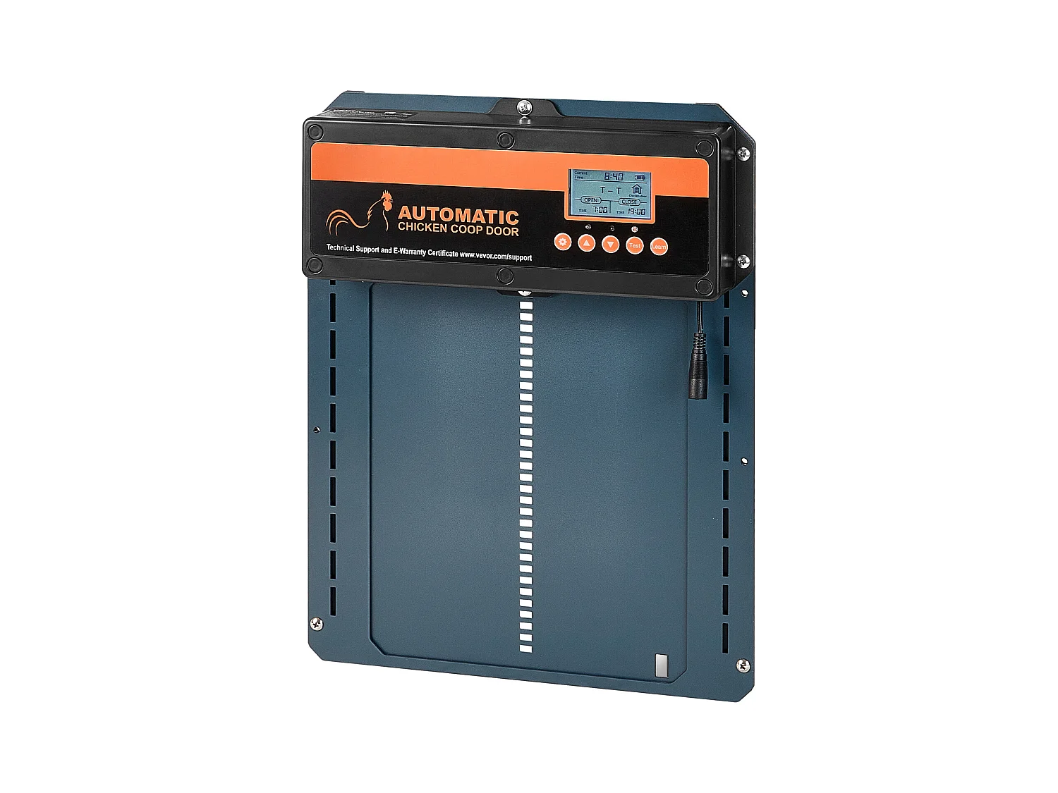 Porte Automatique pour Poulailler SucceBuy, Minuterie et Capteur de Lumière, Ouvre-porte Automatique