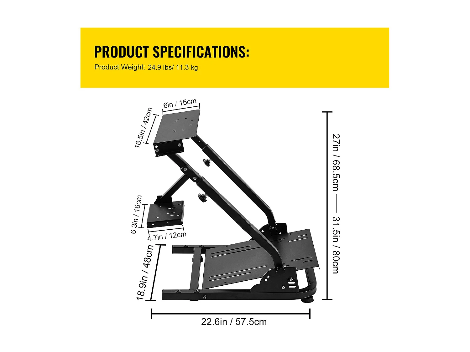 GREAT Steering Wheel Stand for Logitech G920 Racing Wheel & Shifter PRO V2