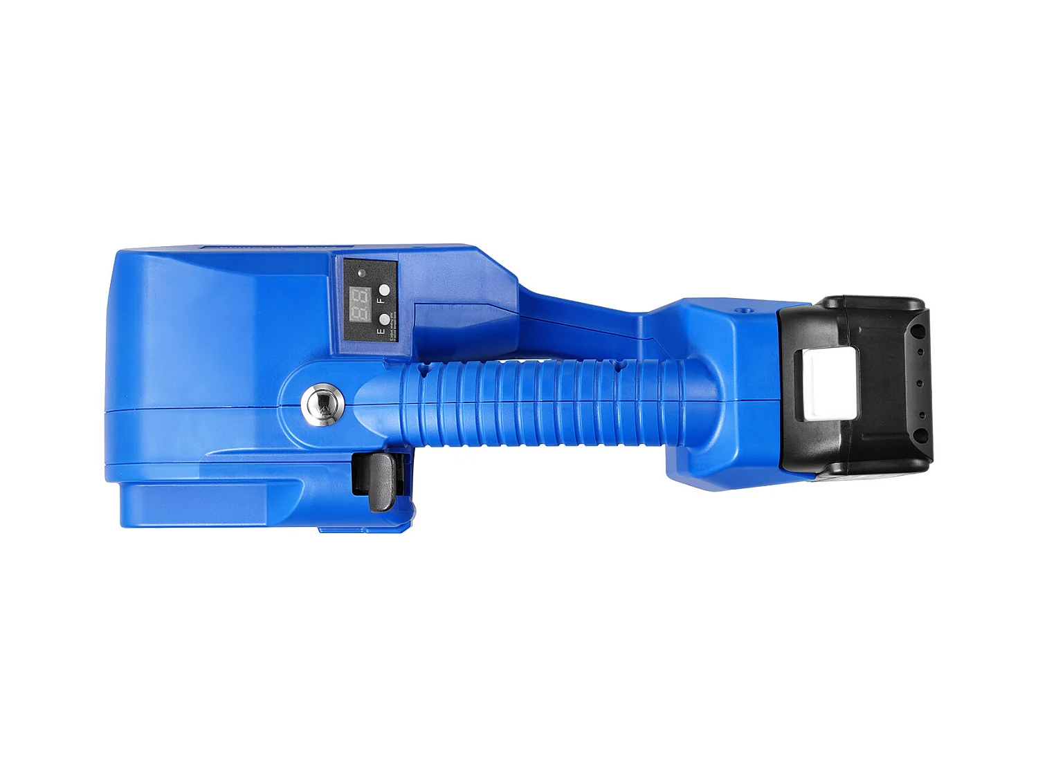 Flejadora Eléctrica Automática SucceBuy, Bandas PP/PET 0,89-1,6cm, Herramienta de Flejado Automática Alimentada por Batería 2 x 5000 mAh