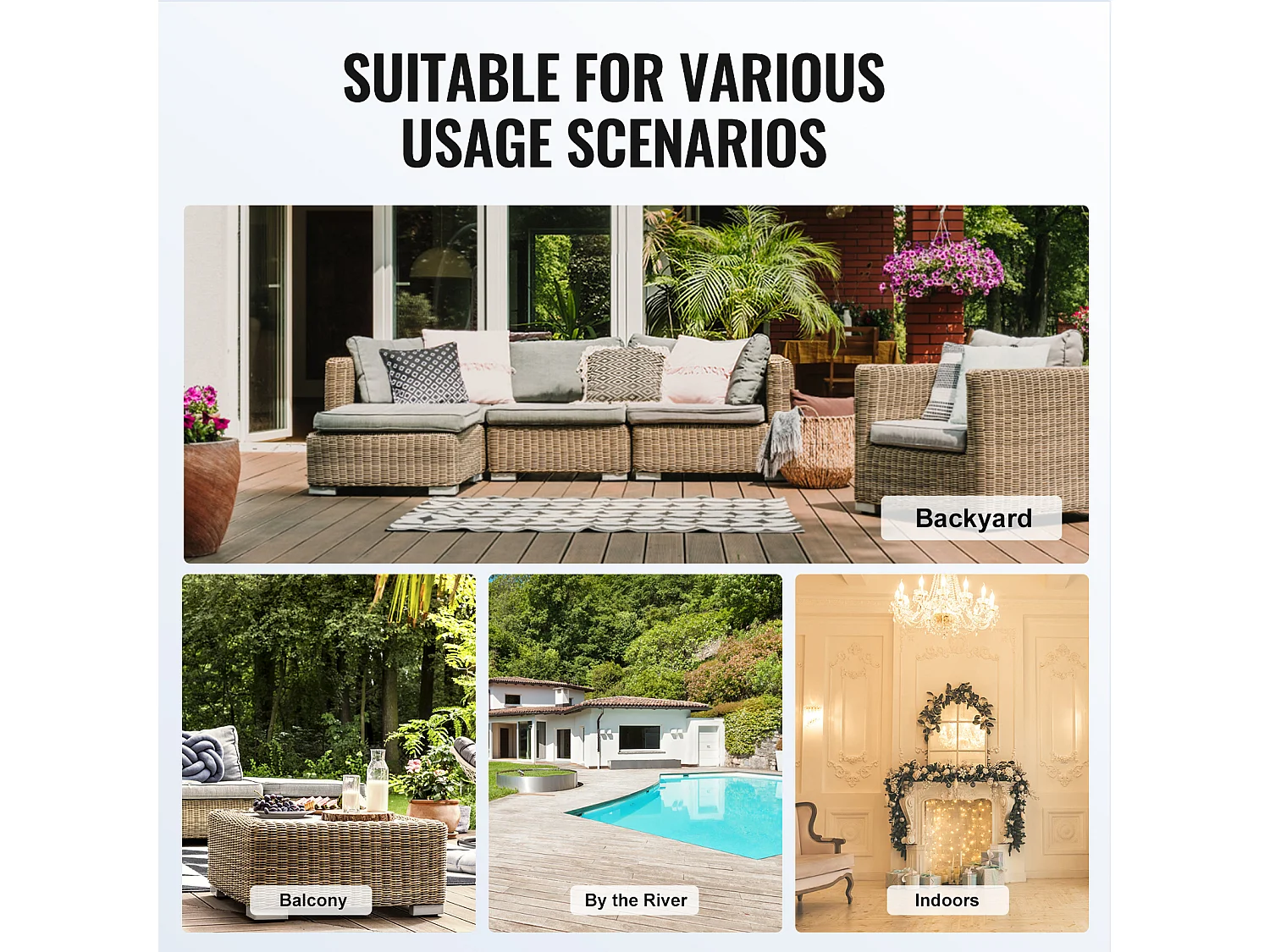 Pare-Vent SucceBuy Pare-Vent pour Foyer en Verre Trempé 798 x 317 x 165 mm, Bouclier de 8 mm D'épaisseur