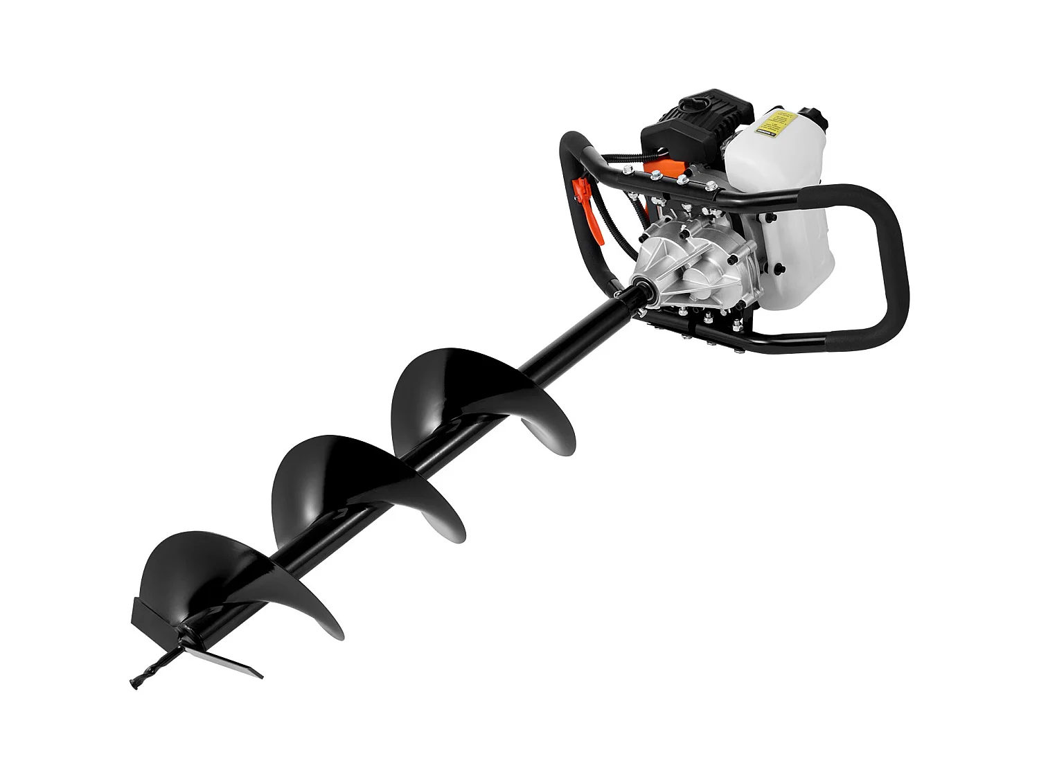 Tarière à Essence Thermique, SucceBuy Tarière à Gaz 43CC 1250W 20.32 CM Forets pour Jardin