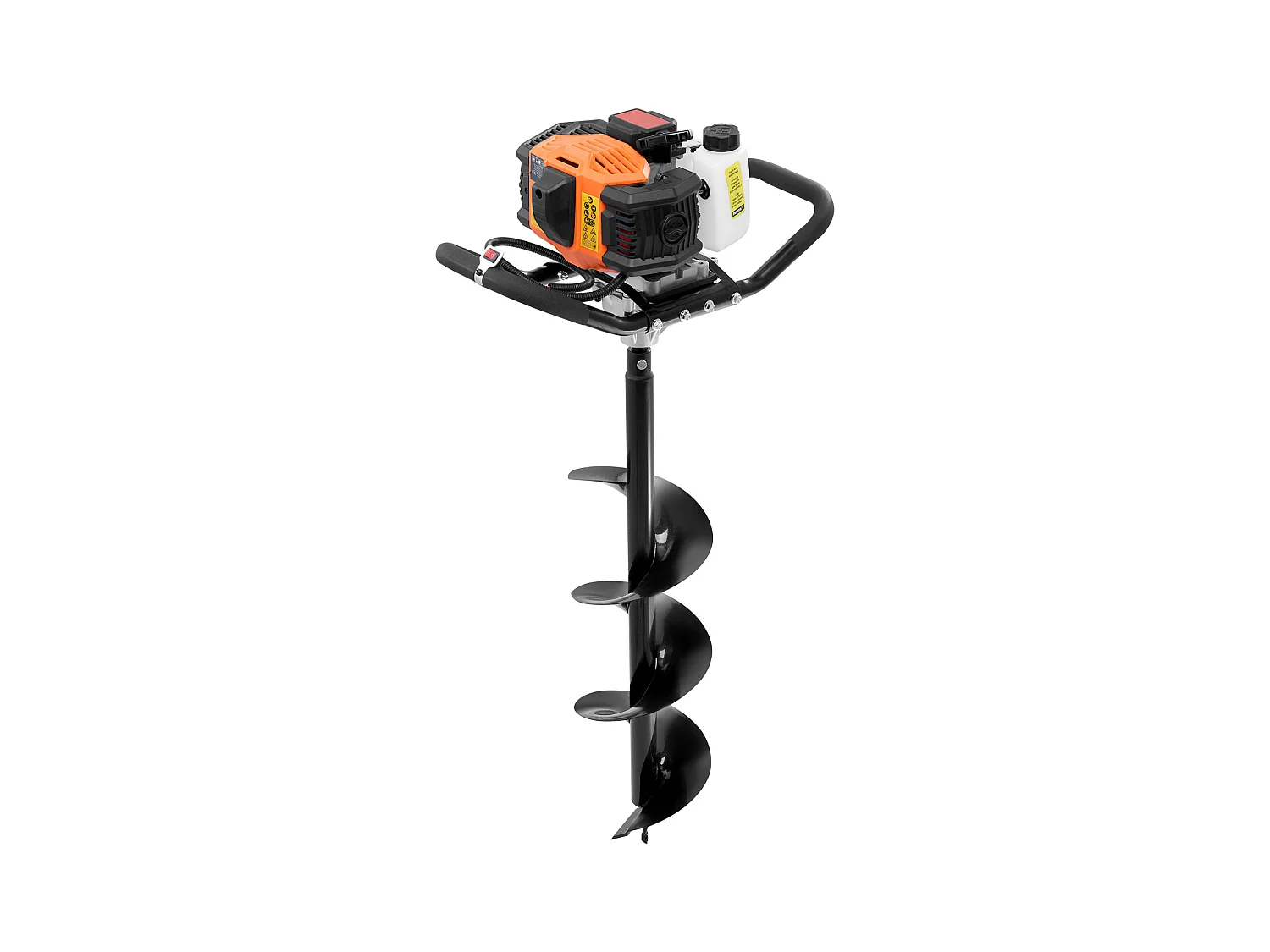 Tarière à Essence Thermique, SucceBuy Tarière à Gaz 43CC 1250W 20.32 CM Forets pour Jardin