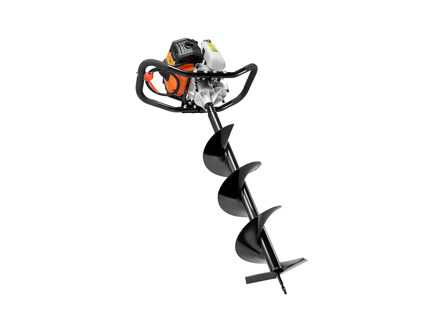 Tarière à Essence Thermique, SucceBuy Tarière à Gaz 43CC 1250W 20.32 CM Forets pour Jardin