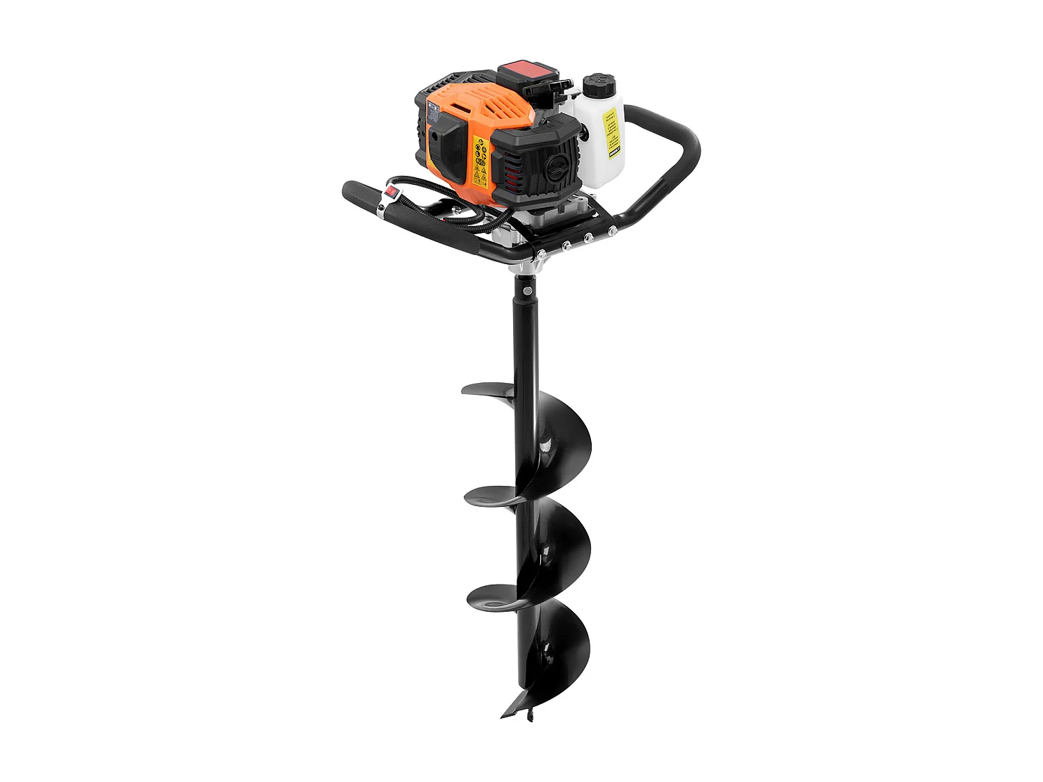 Tarière à Essence Thermique, SucceBuy Tarière à Gaz 43CC 1250W 20.32 CM Forets pour Jardin