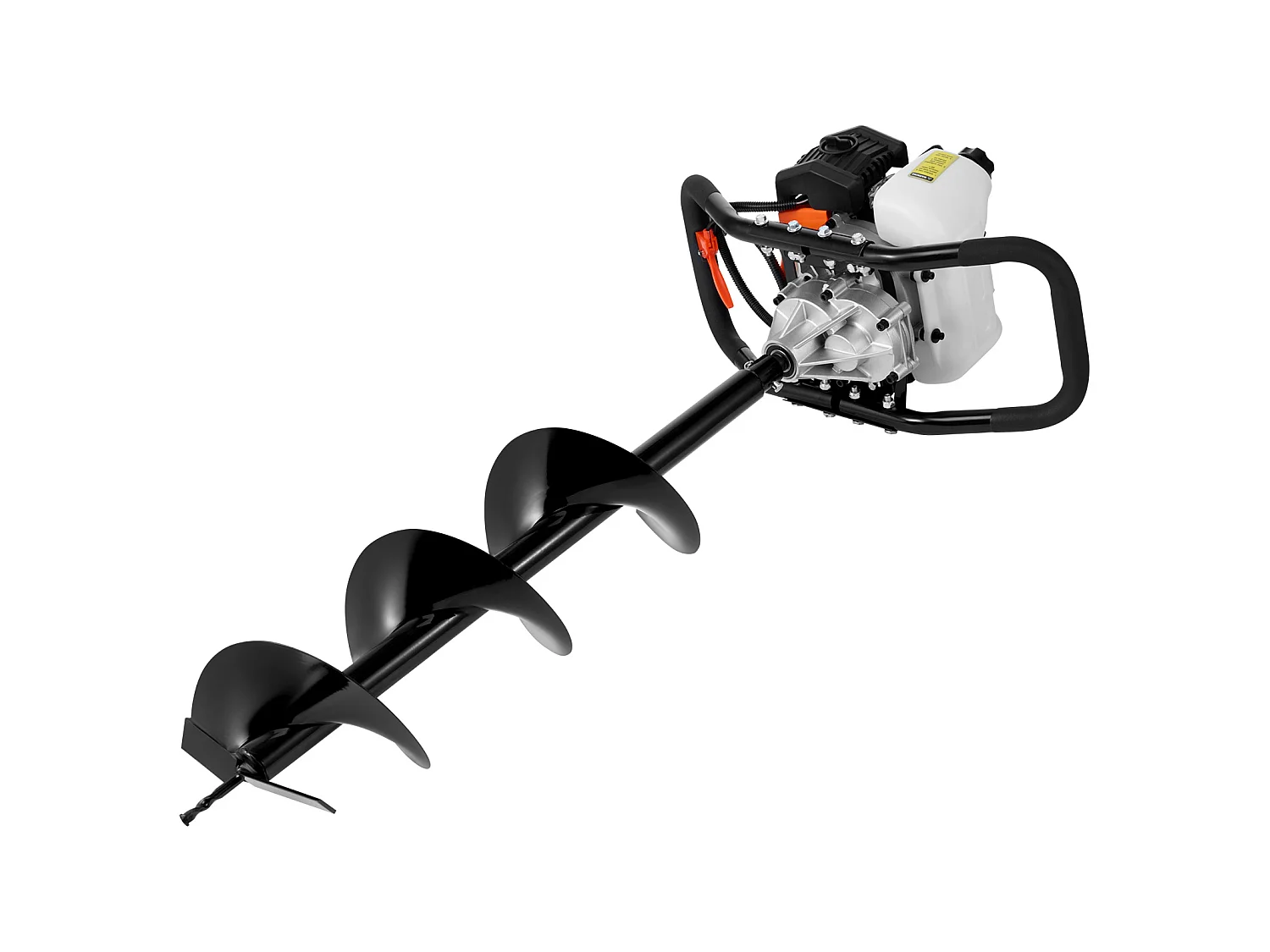 Tarière à Essence Thermique, SucceBuy Tarière à Gaz 43CC 1250W 20.32 CM Forets pour Jardin