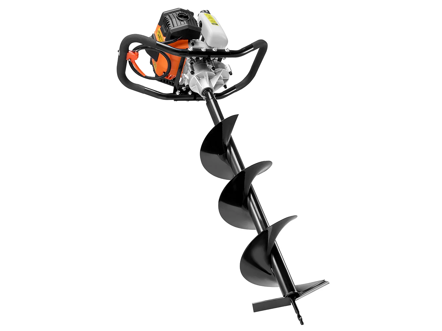 Tarière à Essence Thermique, SucceBuy Tarière à Gaz 43CC 1250W 20.32 CM Forets pour Jardin
