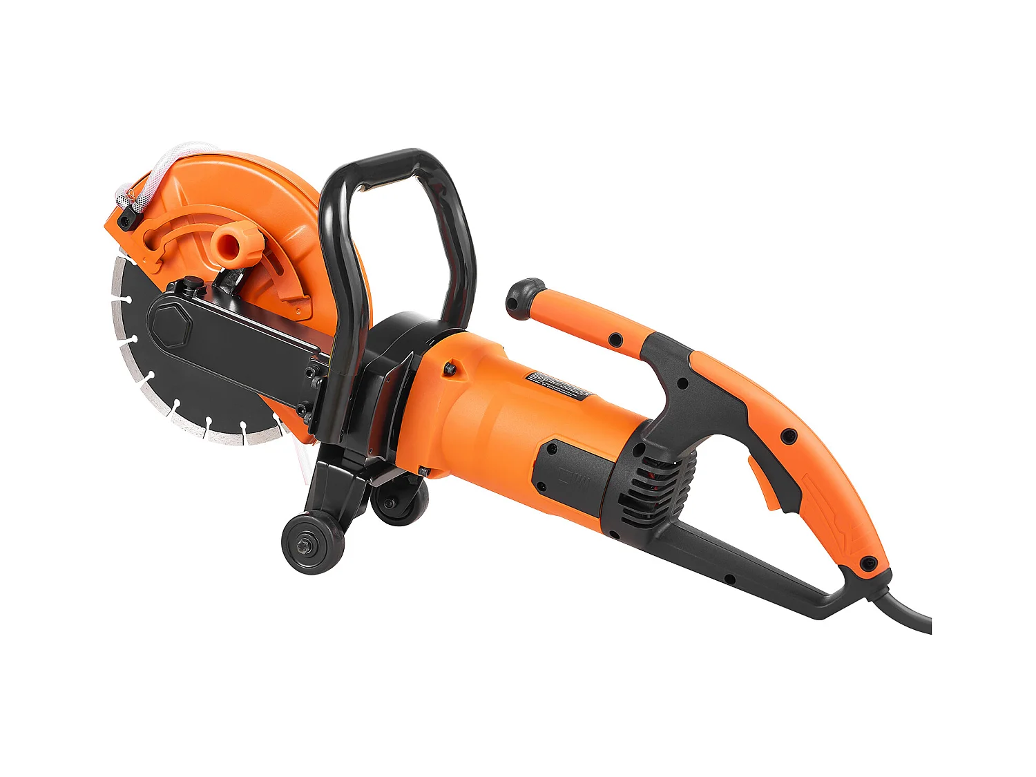 Serra Elétrica de Betão SucceBuy Serra Elétrica de Betão de 22.8CM, Húmido/Seco, com Bomba de Água e Lâmina