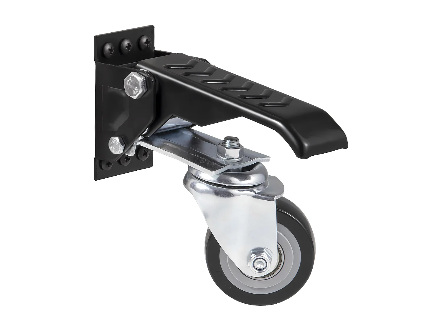 Ensemble de Roulettes pour Établi SucceBuy, Roues Rétractables Robustes, Charge de 165 lb, Lot de 4