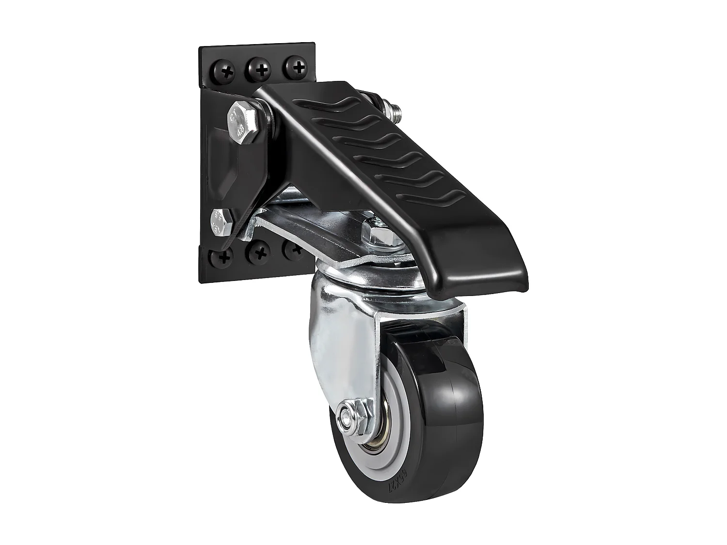 Ensemble de Roulettes pour Établi SucceBuy, Roues Rétractables Robustes, Charge de 165 lb, Lot de 4