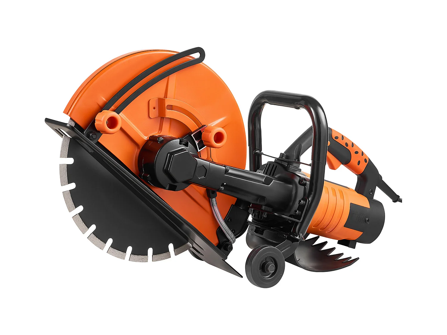 Scie à Béton Électrique SucceBuy 35.5Cm, Humide/Sec, avec Pompe à Eau et Lame