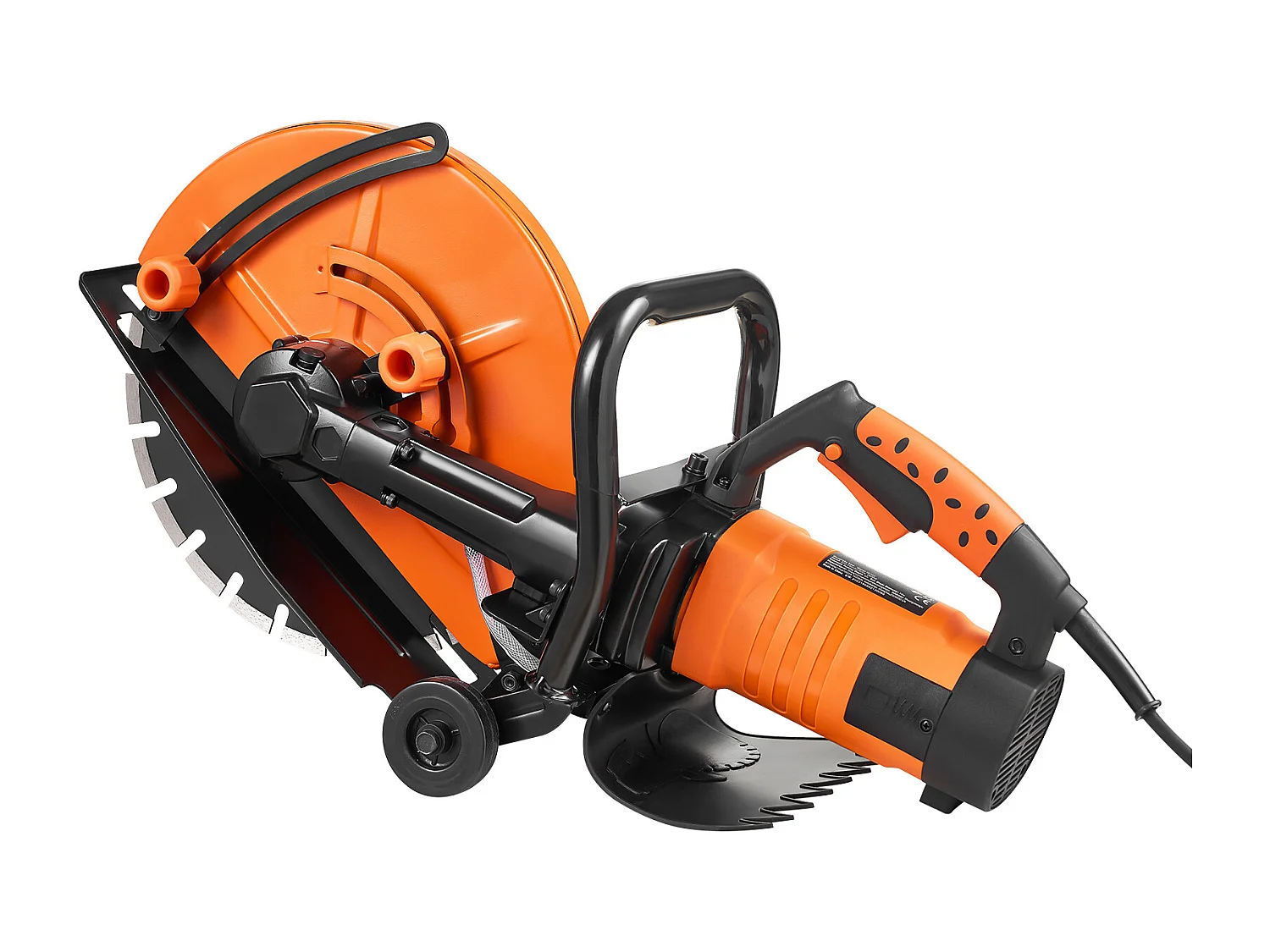 Scie à Béton Électrique SucceBuy 35.5Cm, Humide/Sec, avec Pompe à Eau et Lame