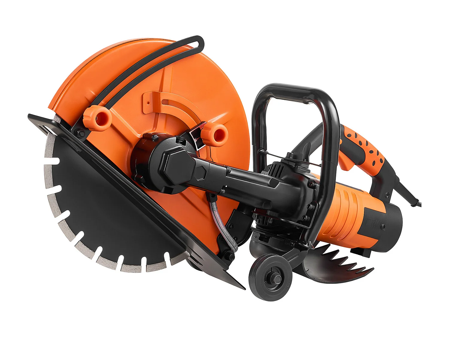 Scie à Béton Électrique SucceBuy 35.5Cm, Humide/Sec, avec Pompe à Eau et Lame